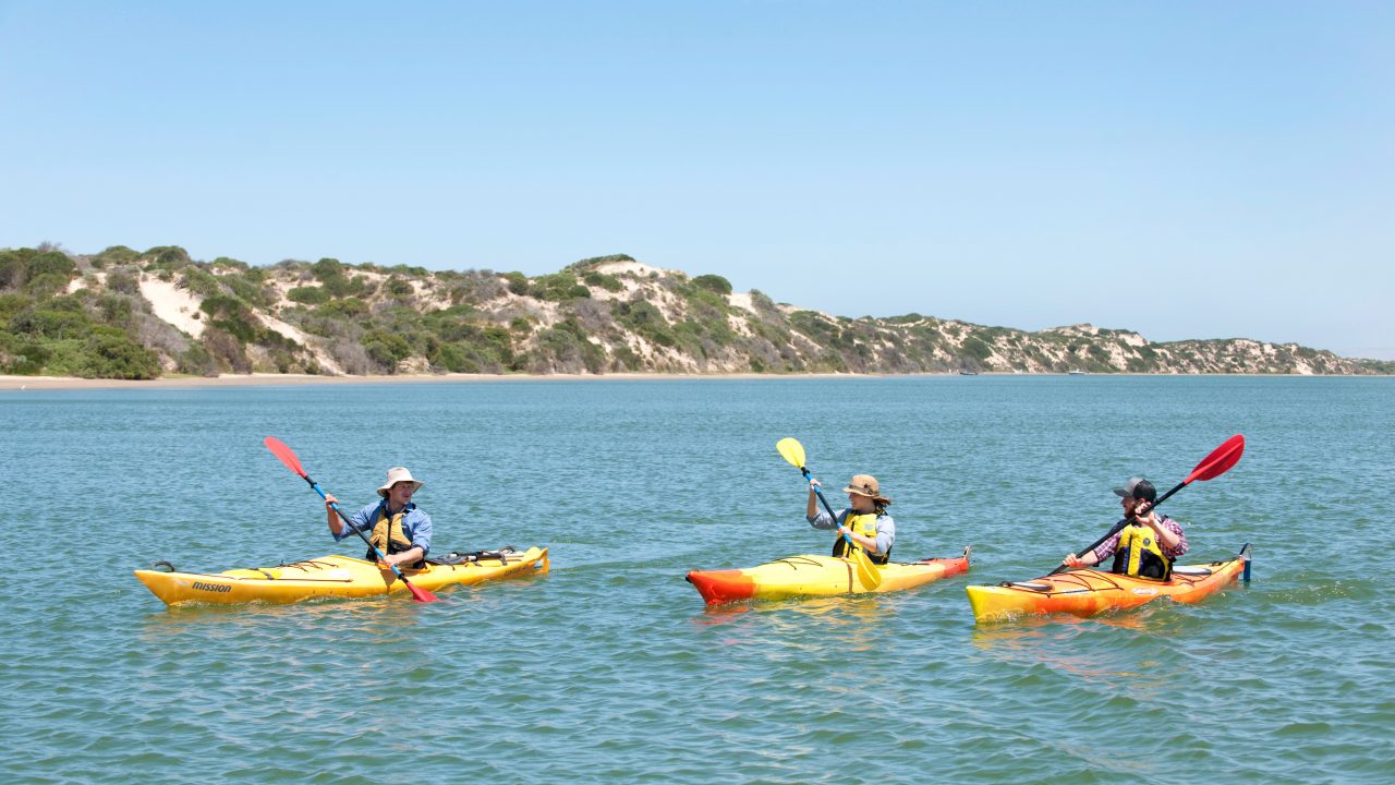 Canoe the Coorong